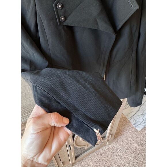 Ann Taylor Moto Jacket in Black Size 4 - Picture 7 of 12
